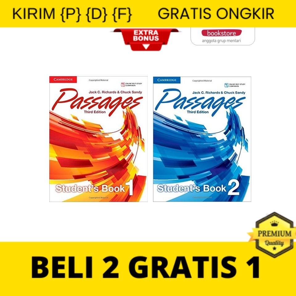 

{P} {D} {F} Passages (Third Edition) | Buku Pelajaran Bahasa Inggris Umum
