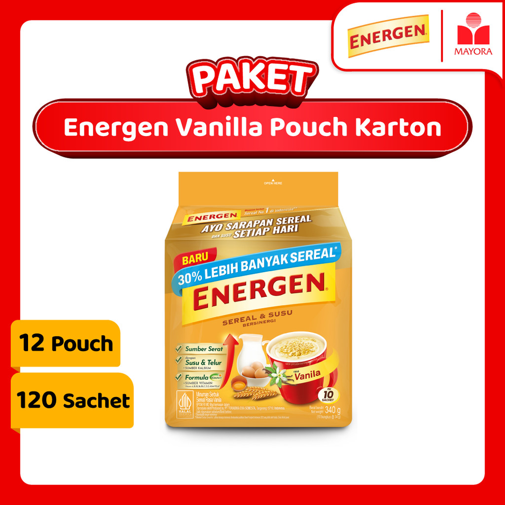 

Paket Energen Vanilla Pouch Karton