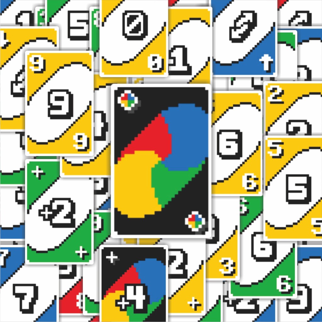 

100PCS Lucu Stiker Game Kartu UNO V3 Stiker Aesthetic Stiker Anti Air Stikers Berperekat Waterproof sticker decal buat Motor Helm Buku Journal Koper Casing HP Laptop Botol Minum Hadiah anak