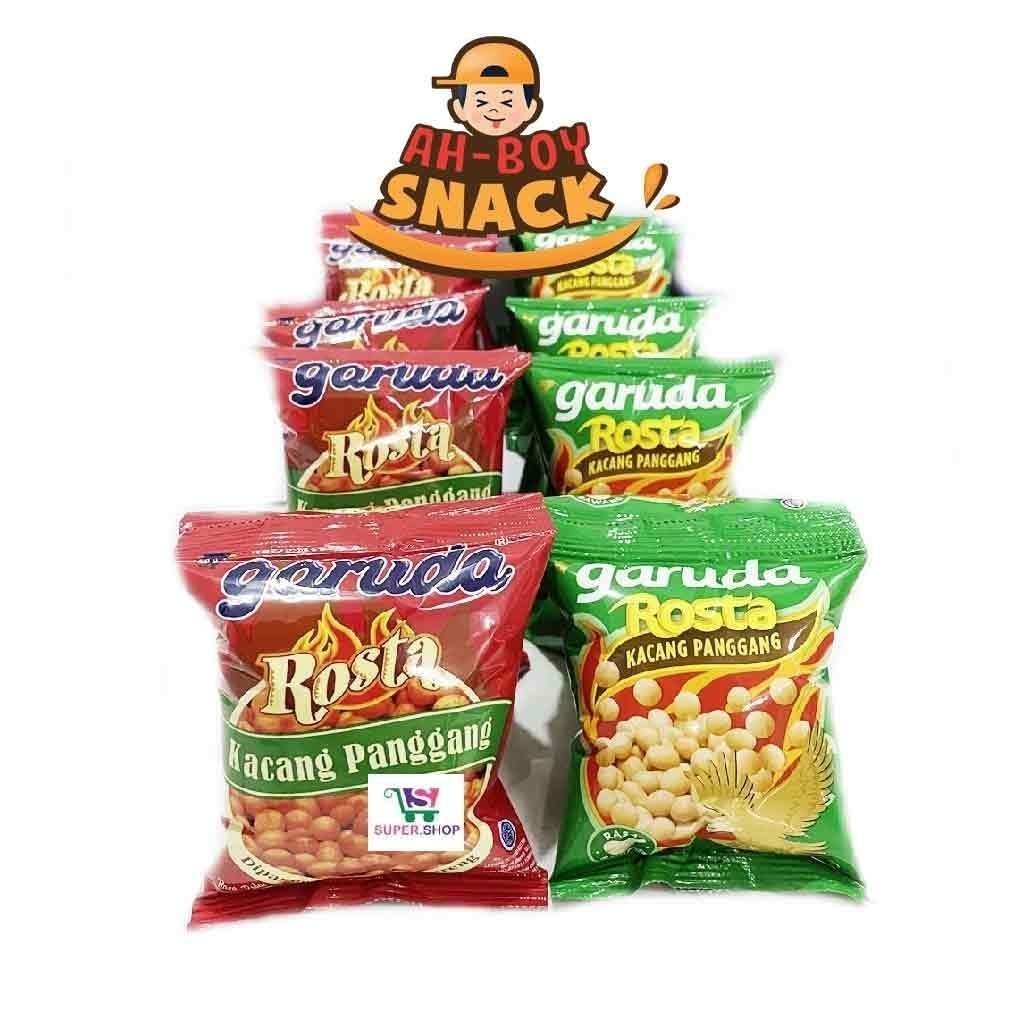 

GARUDA ROSTA ECER 1.000 KACANG PANGGAN 1 PAX ISI 2 RENCENG ISI 20 SACHET X 11 GRAM