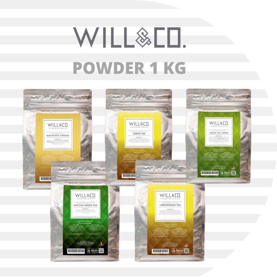 

All Variant Will&Co Powder 1 Kg | Bubuk Will & Co 1Kg