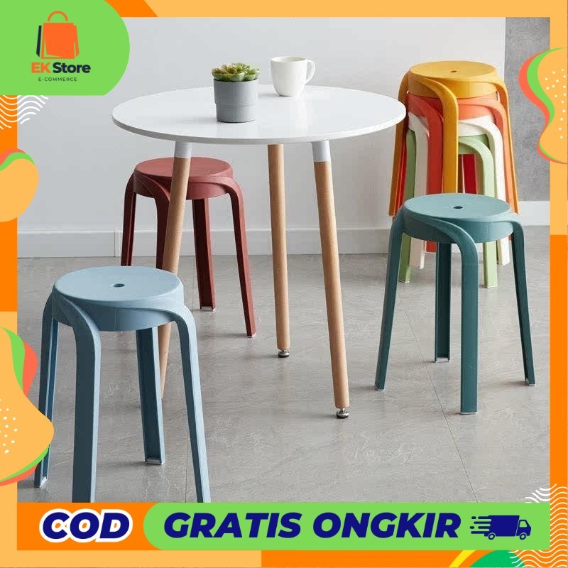 EK Kursi Minimalis / Kursi Plastik Minimalis / Kursi Ruang Tamu Minimalis / Kursi Makan Plastik