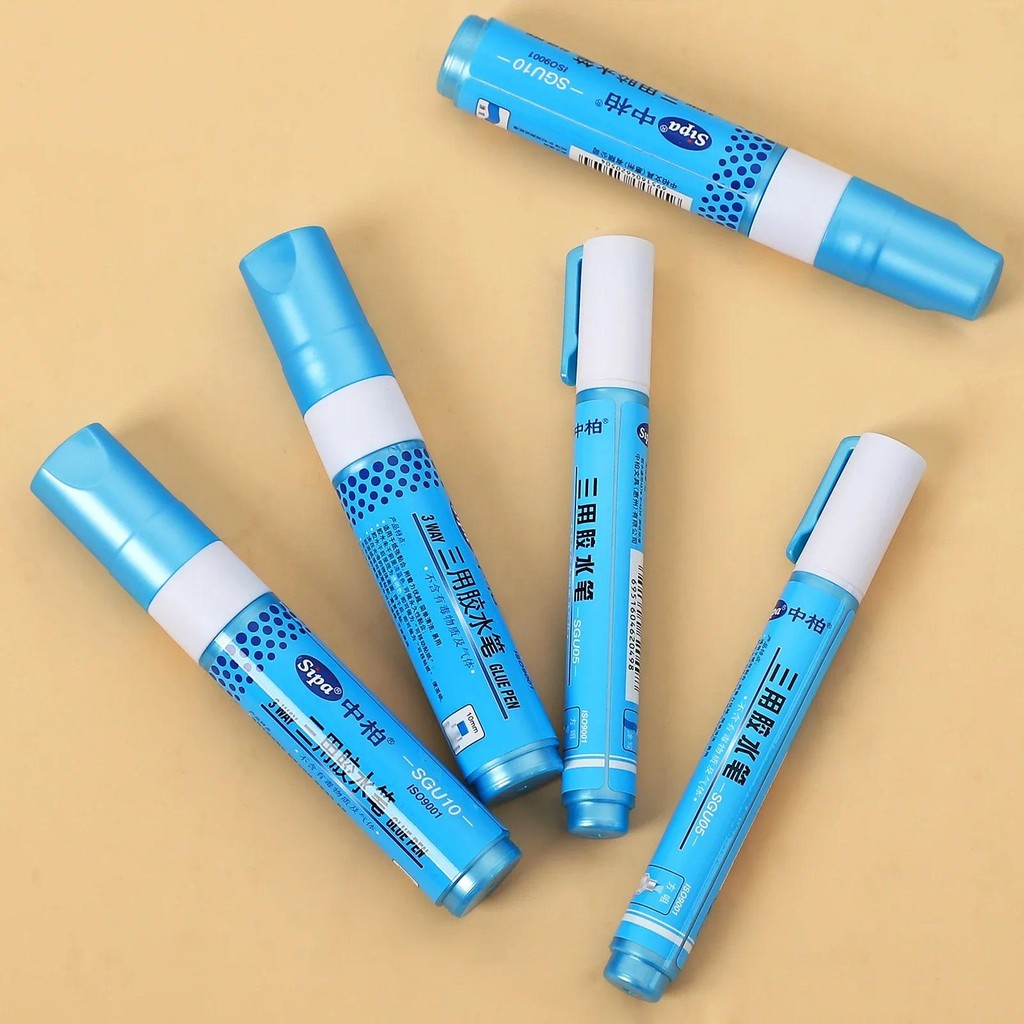 

1pcs Creative Large Capacity Solid Glue Pen Cute Three-Purpose Fast Dry Glue Pen DIY Super Strong Glue Stick Stationery Supplies
