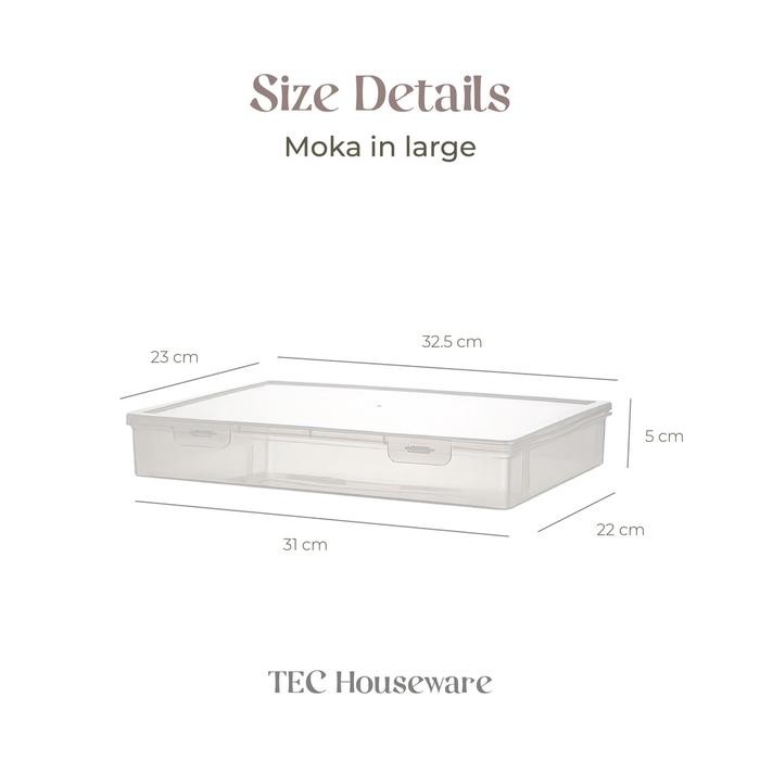 

Sale 【TEC】MOKA Stationery Organizer Tempat Penyimpanan Alat Buku Tulis Kotak Buku Kotak Stationery Pen Pensil Storage Organiser Kotak Penyimpanan Dokumen Berkas Kertas - Large Tbk