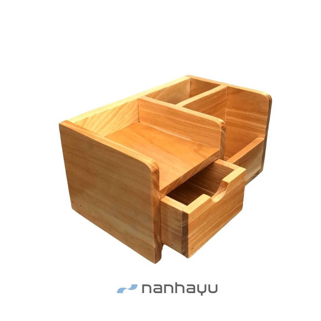 

ARFSHOP Nanhayu Sticky - Tempat Pensil Dan Sticky Note Dilengkapi Dengan 1 Laci