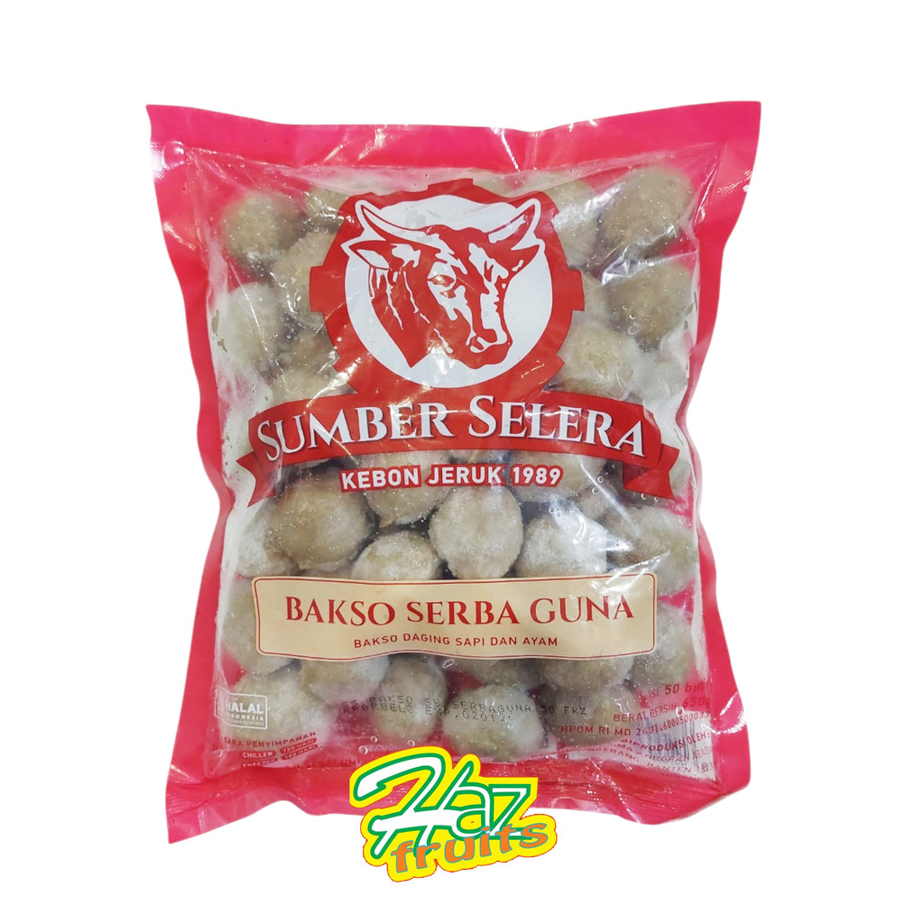 

Sumber Selera Bakso Sapi dan Ayam - Serbaguna Isi 50 pcs