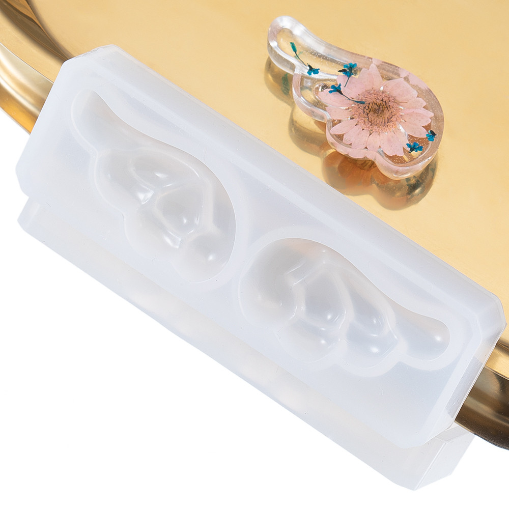 

1pc Cute Wing Resin Mold 8.5x2.7cm Angel Wing Silicone Mold for DIY Pendants Jewelry Making Decoration Findings