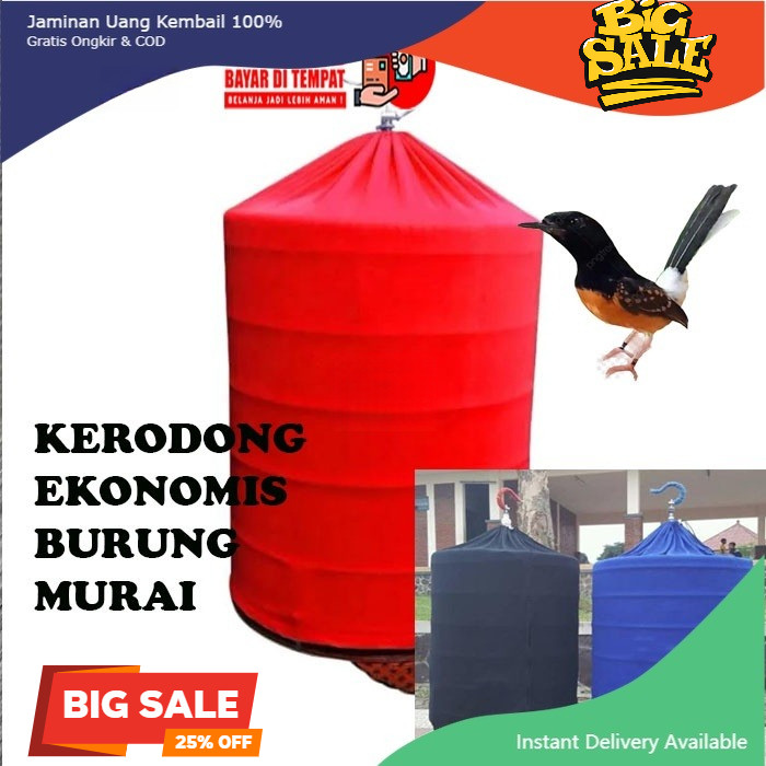 JUAL KRODONG MURAI SANJAYA NO NOMOR 1 2 3 4 EKONOMIS COVER KANDANG SANGKAR BURUNG MURAI BATU MB BULA