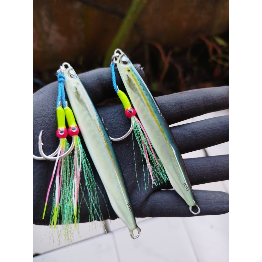 Metal Jig Decal Selar 30,40,60,80,100,150 gram Duo SSZ Full Gid Metal Jig Full Gid