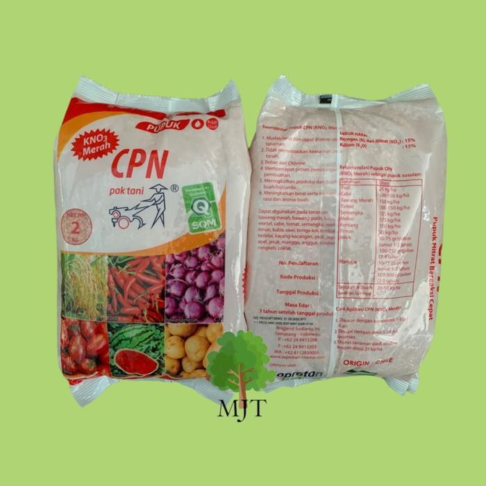 PUPUK CPN KNO3 MERAH Pak Tani kemasan 2Kg TERMURAH