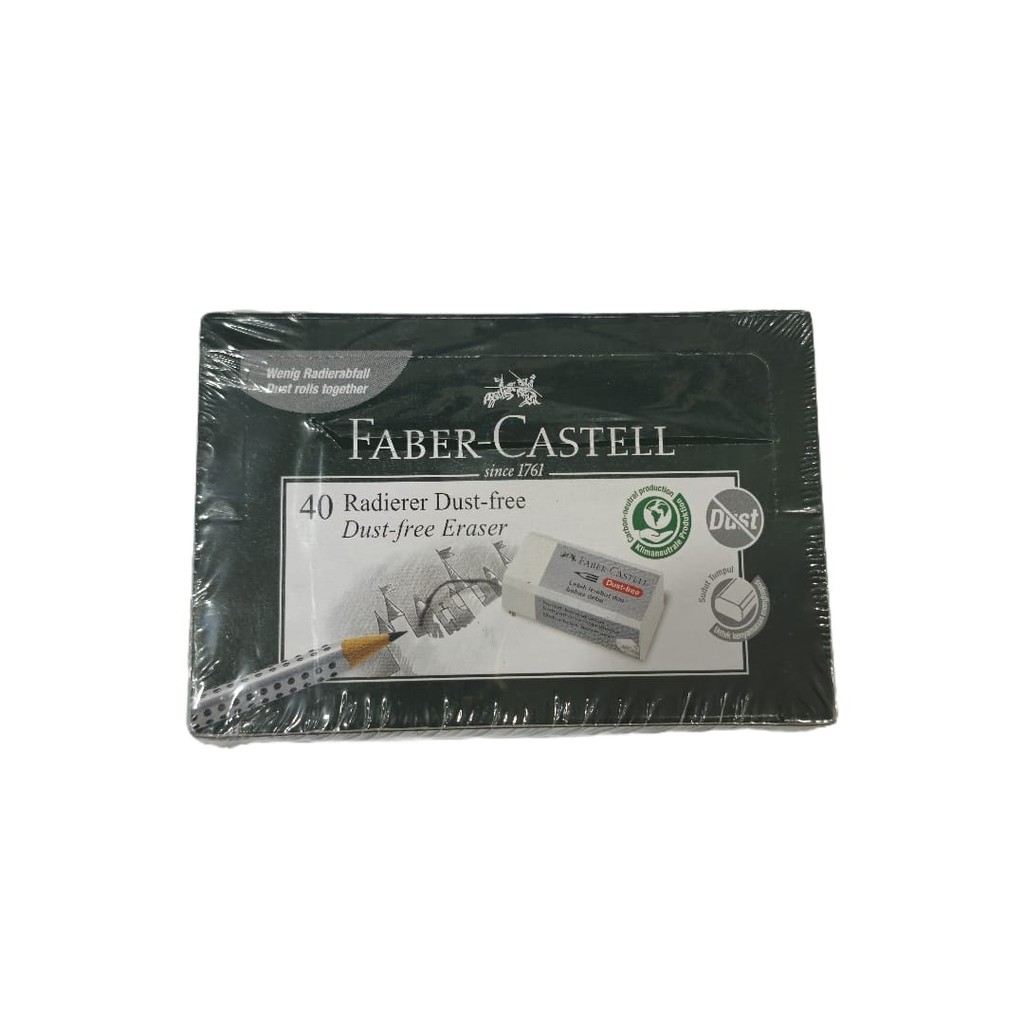 

Penghapus Faber Castell Kecil PUTIH / Faber Castle 1DUS RJT