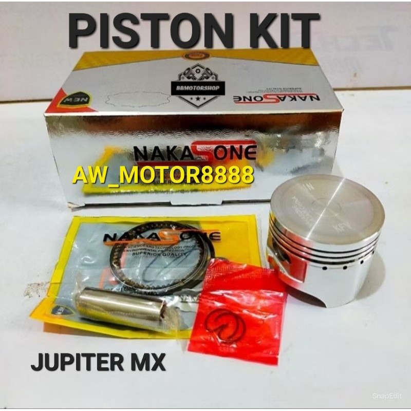 PISTON KIT SET KOMPLIT JUPITER MX / JUPITER MX OLD LAMA / MX OLD LAMA PISTON KIT RING PISTON KLIP CL