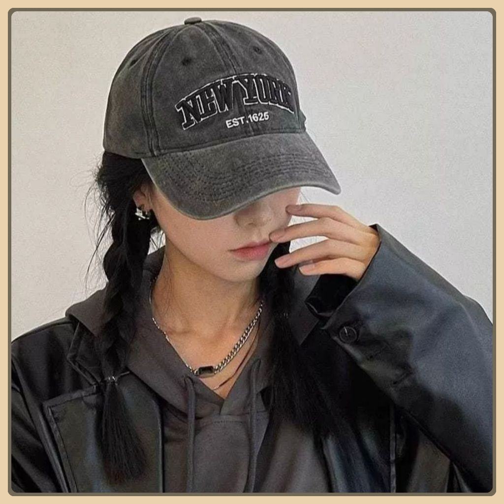 Topi New York EST 1625 – Baseball Cap Casual Sport Pria Wanita