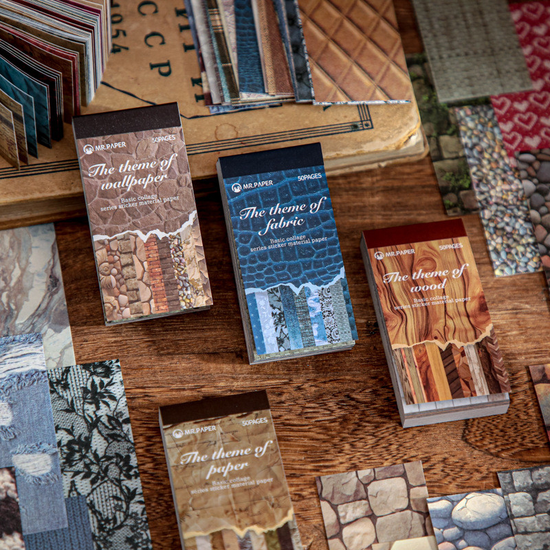 

4 Set Stiker Buku Vintage & 50 Lembar Stiker Jurnal Premium - Harga Terbaik!