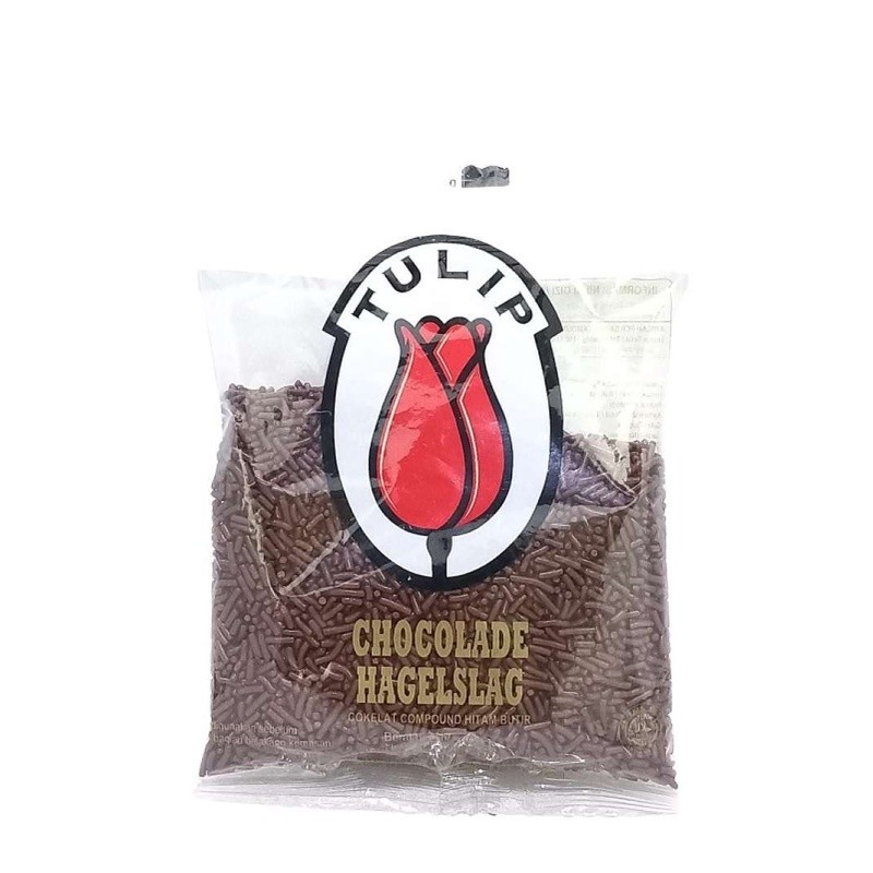 

Tulip Hagelslag Choco 75gr Butiran Coklat Renyah