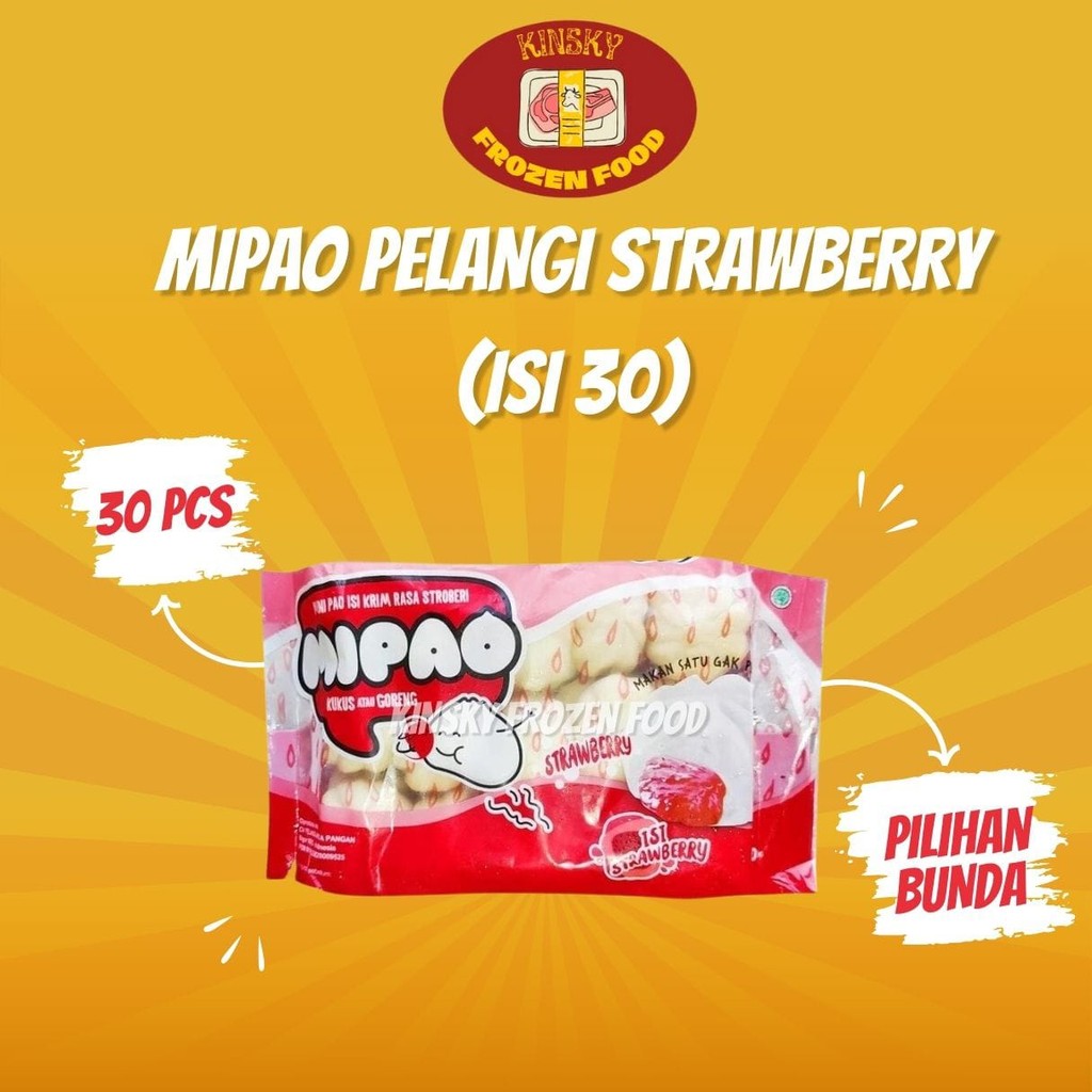 

MIPAO PELANGI STRAWBERRY ISI 30 PCS