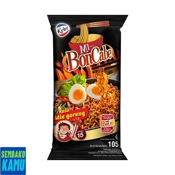 

Boncabe Mie Instant Rasa Mie Goreng 105 gr