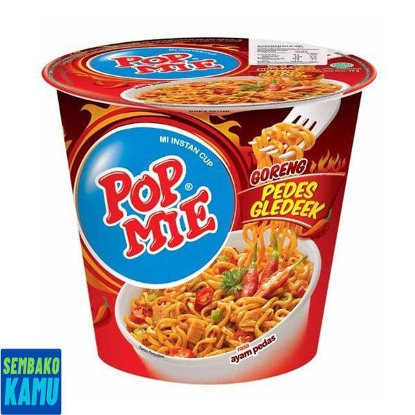 

Pop Mie Goreng Pedes Gledek 75 gr