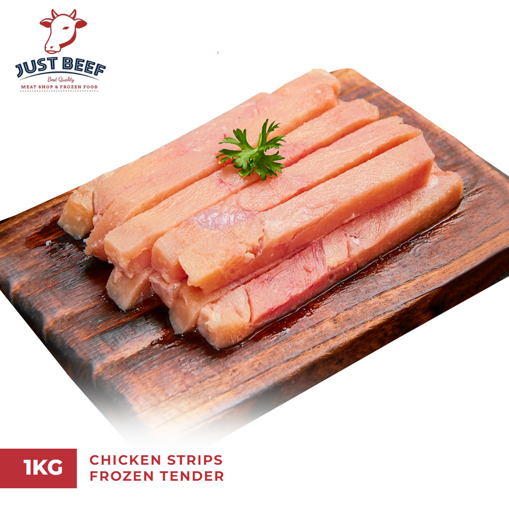 

Chicken Strips Frozen Tender 1kg - Justbeef
