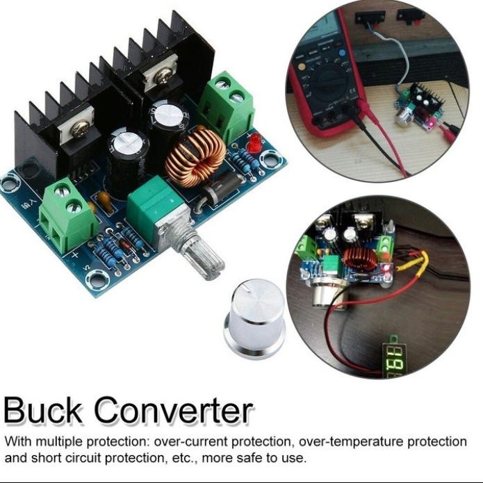 

XL4016 XH-M401 200W 8A STEP DOWN CONVERTER XL4016E1 4v- 40v 1.25 - 36v