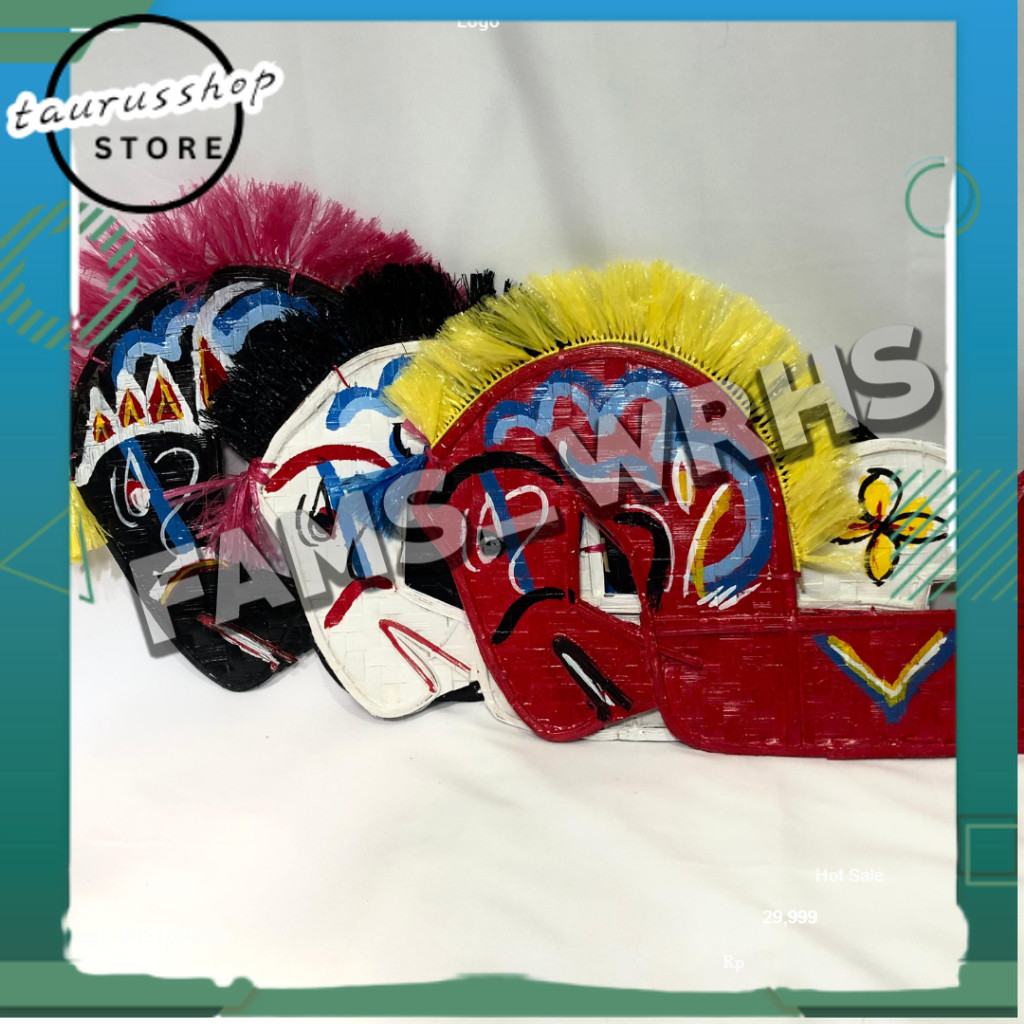 TSS Jaranan Kepang Jaranan Asli Jaranan Kuda Lumping Anak Anak Ukuran Kecil dan Ringan