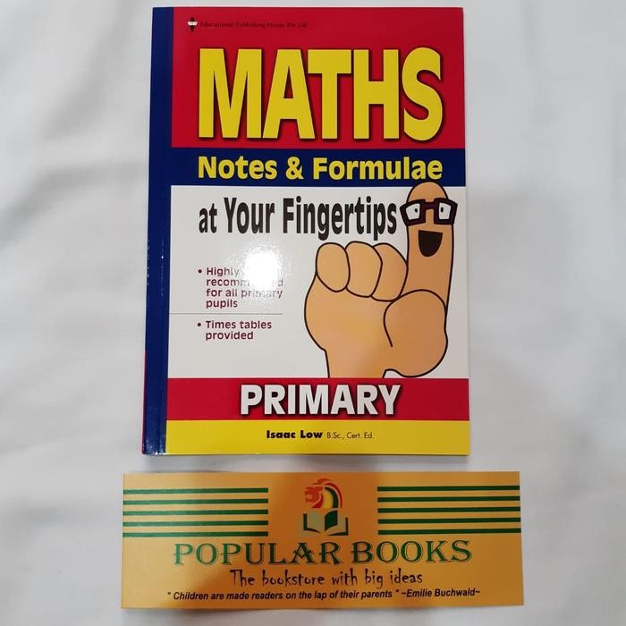

Primary Maths Notes & Formulae at Your Fingertips