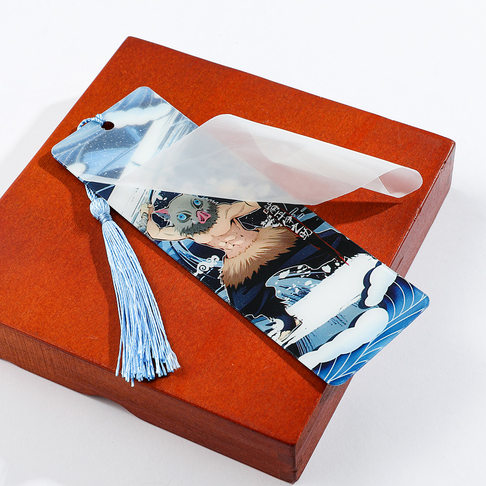 

A 1PC acrylic cartoon anime drawing bookmark, a surprise gift for anime fans who love reading, to learn office writing.