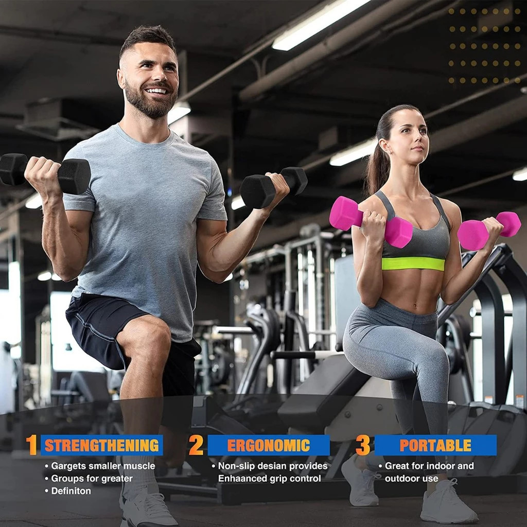 Barbel Gym Fitnes Home Workout Olahraga Rumah Alat Latihan Berat