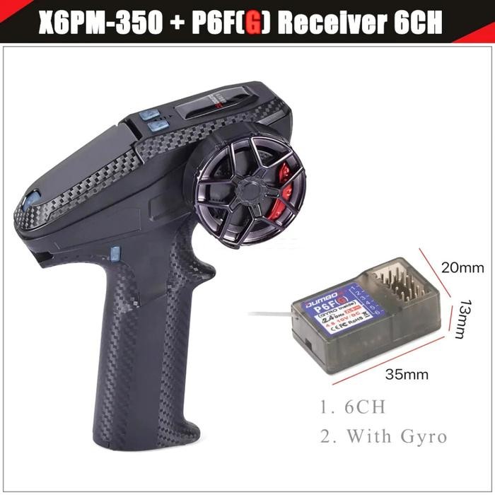 DUMBORC X6PM 350 2.4ghz transmitter 6CH rc car crawler rc boat rc tank remote control toy mainan rem