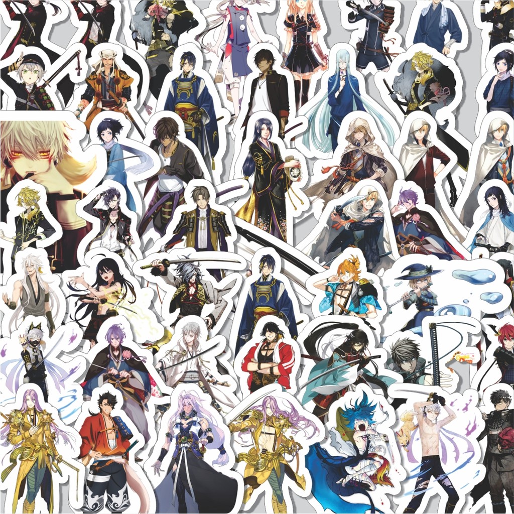 

Stiker Cutting Pack Stiker Game Series Touken Ranbu Karakter V2 Isi 100Pcs Series Aesthetic Lucu Keren Untuk Koper Bahan Vynil