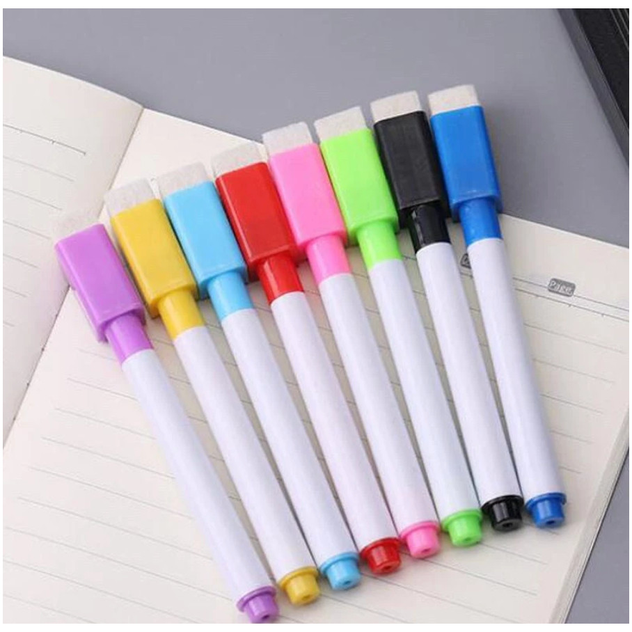 

SPIDOL MINI KECIL TINTA HITAM UNTUK WIPE & CLEAN WHITE BOARD BISA DI HAPUS + PENGHAPUS