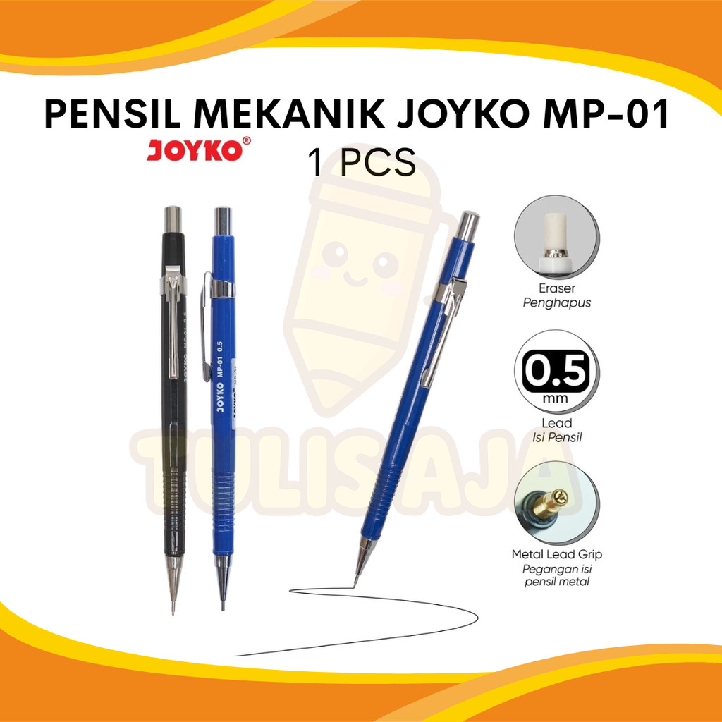 

PENSIL MEKANIK JOYKO MP-01 0.5MM PER PCS SATUAN