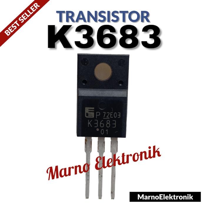 MR ELECTRO TRANSISTOR TR K3683 K 3683 K-3683 ASLI ORI PART