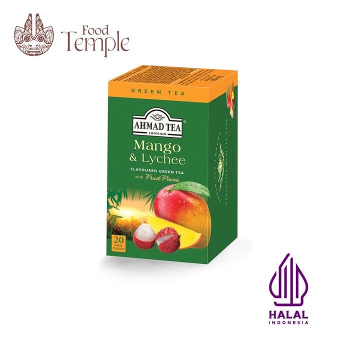 

Tea / Teh Ahmad Tea Mango and Lychee Flavoured - Green Tea
