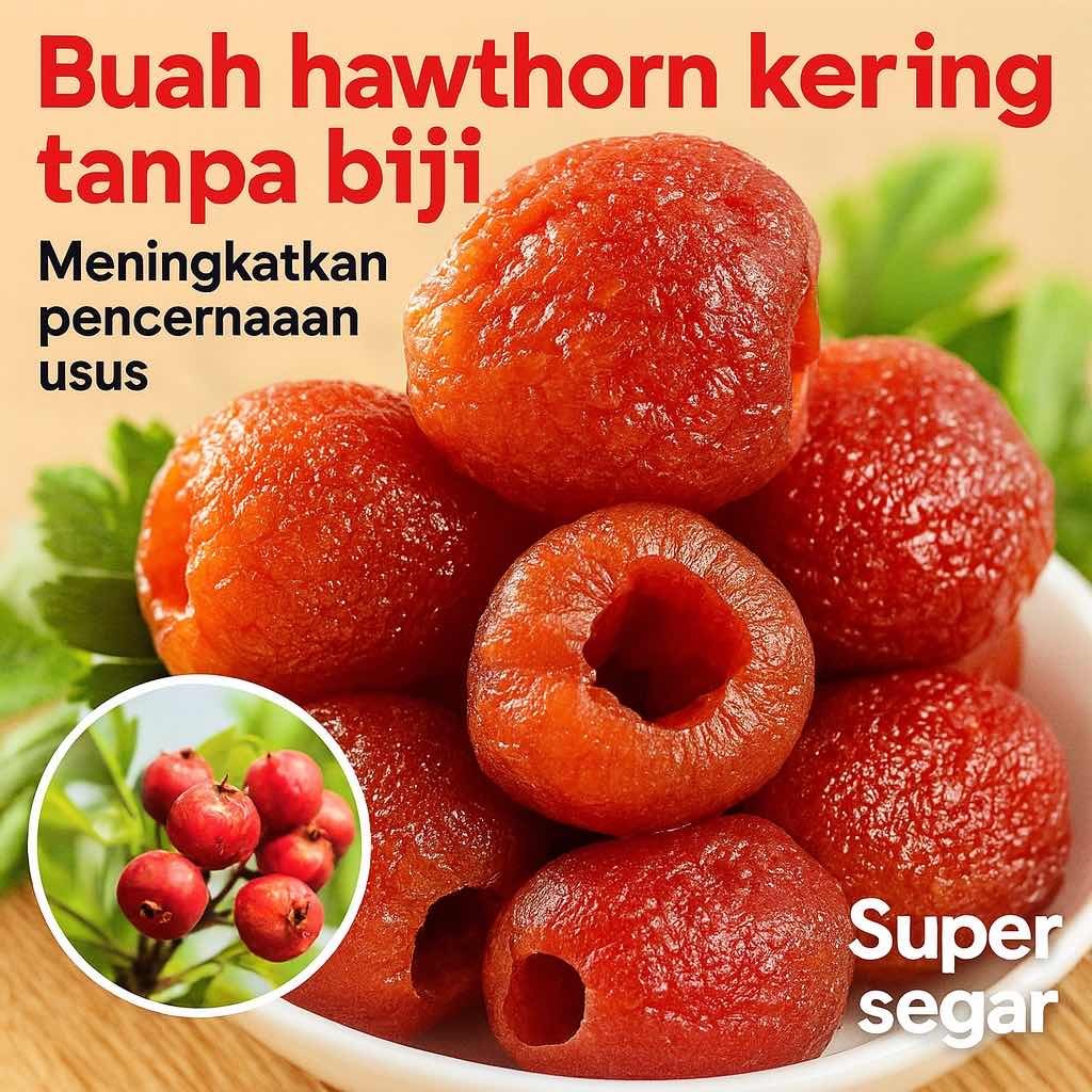 

⚡️Pengiriman 24 Jam⚡️ 【 0 Sukrosa】250g Buah Hawthorn Kering Halal / Buah Kering / Hawthorn Kering / Camilan Sehat / Manisan Buah / Keripik Buah