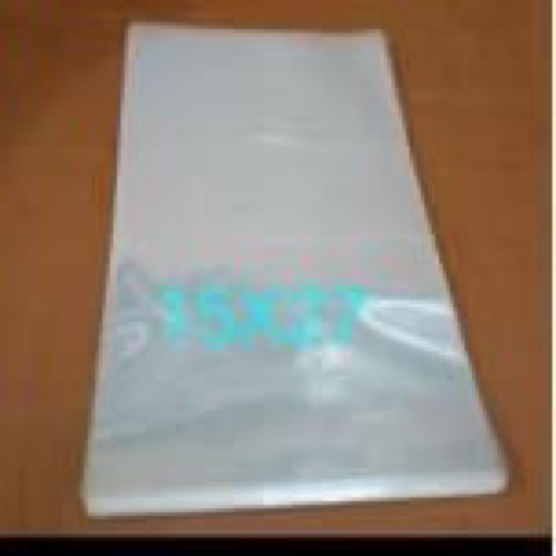 

PLASTIK OPP LEM UK 15x27CM PLASTIK UNTUK AMPLOP SUPER KABINET (100LBR)
