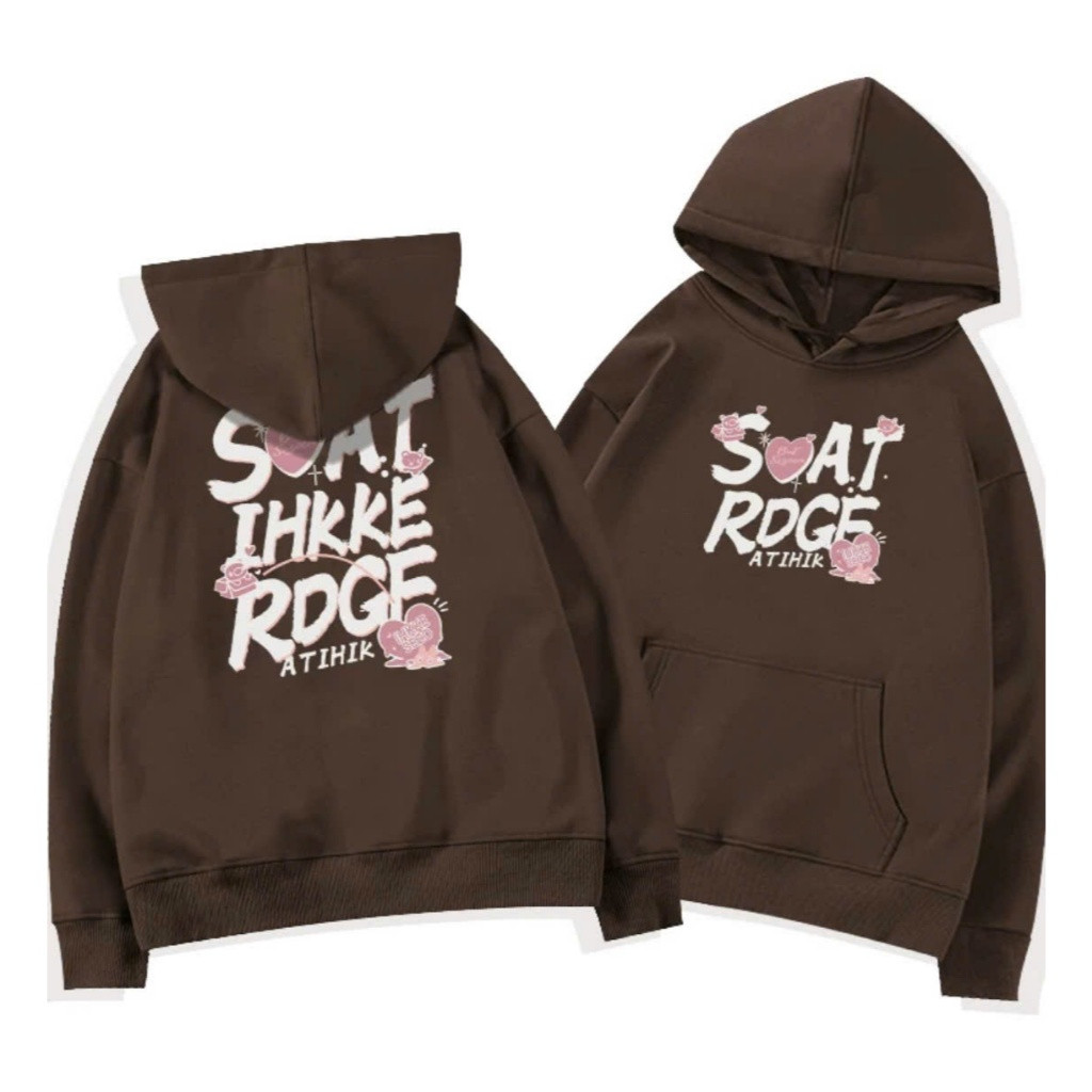 Jaket Hoodie Dewasa Perempuan Model jaket Oversize Bahan Fleece Premium Model Stylish Kekinian Trend