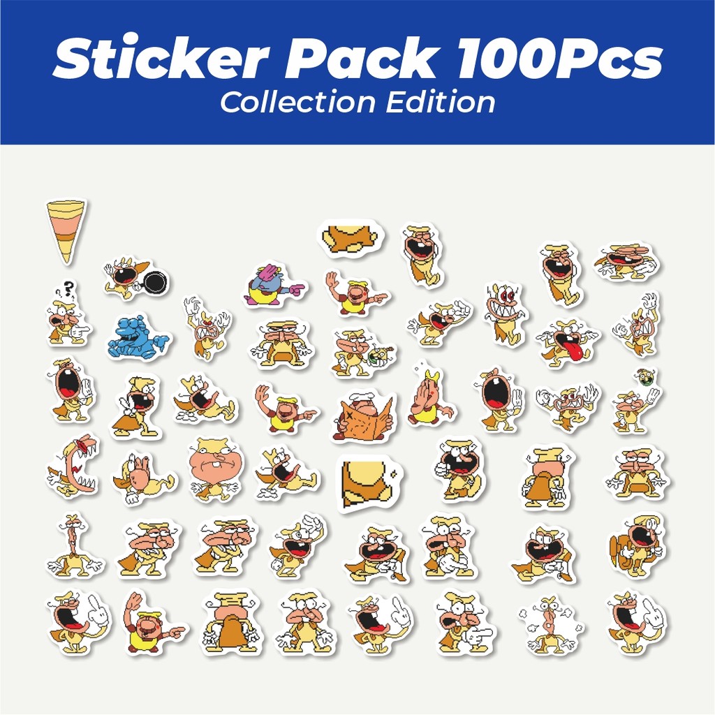 

Hot Stiker Pizza Tower V9 Lucu Anti Air Stikers Berperekat Waterproof Sticker Decal Buat Motor Helm Buku Journal Koper Casing HP Laptop Botol Minum