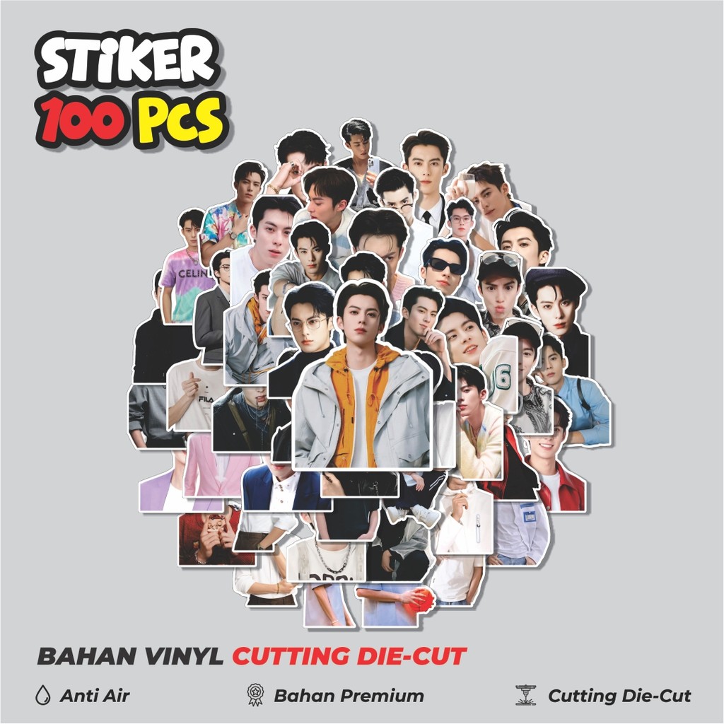 

Terbaru! 50 pcs Stiker Dylan Wang Dekorasi Lucu Kreatif untuk Notebook, Skateboard, HP