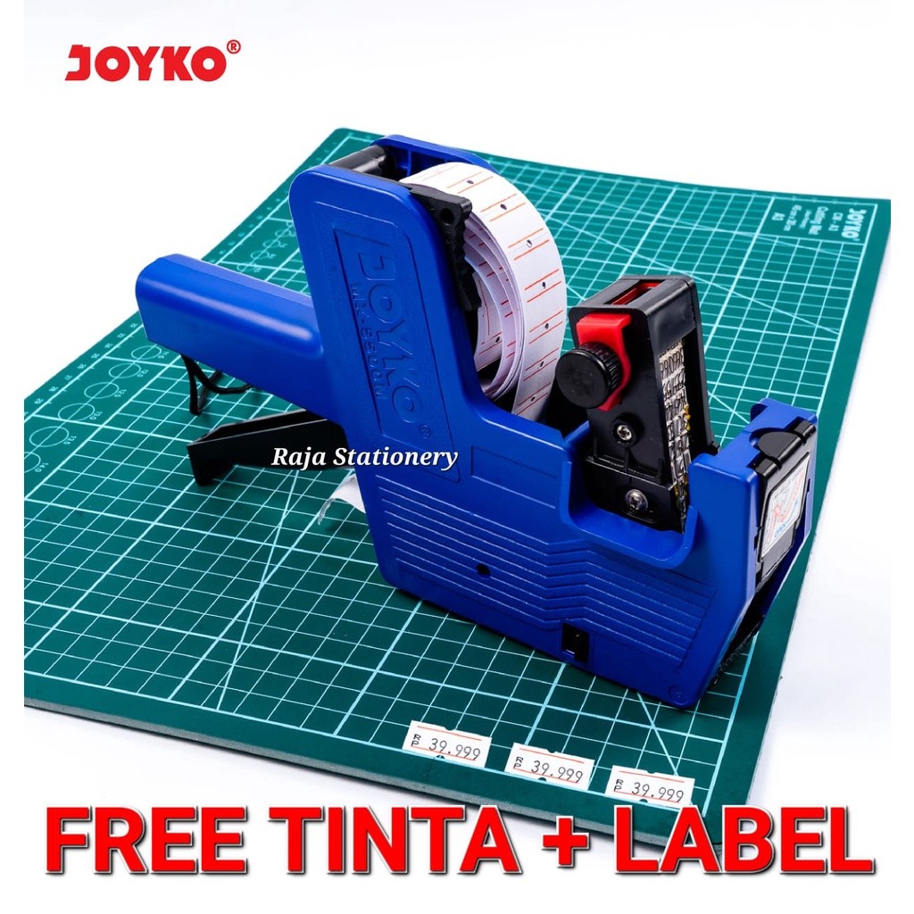 

NEW JOYKO PRICE LABELLER 1 BARIS / MESIN ALAT LABEL HARGA MESIN CETAK LEBEL 8 DIGIT 1 BARIS MX-5500M PREMIUM