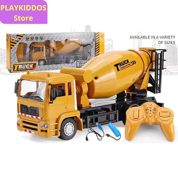 Mainan Truck Molen Mobil Molen Pengaduk Semen Mainan Truk Molen Rc Mainan Rc Truck Konstruksi