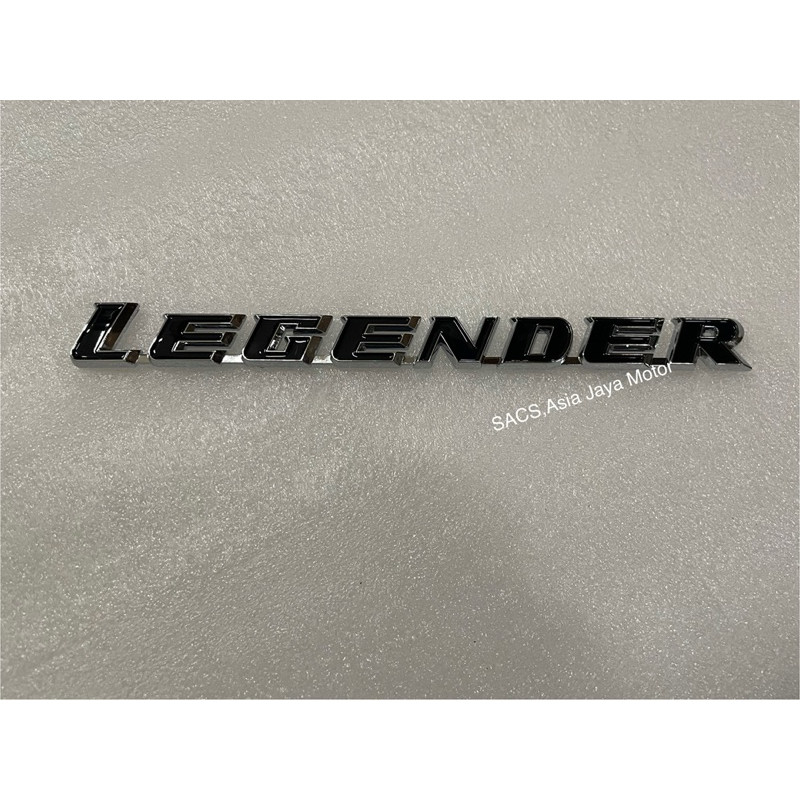 emblem legender fortuner gr trd vrz srz
