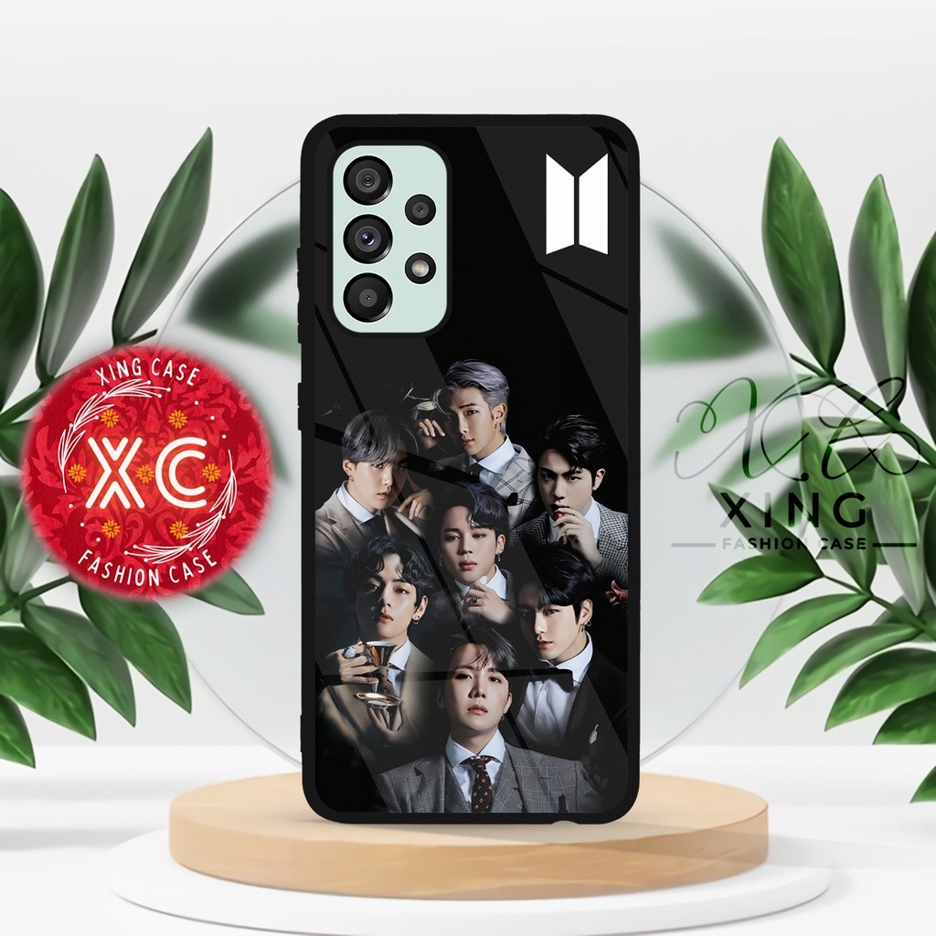 |KP01| XING CASE HP SAMSUNG A72 A52 A52S A13 M32 4G 5G GLOSSY KILAU EFEK KACA | REQUEST CASE HP CUST