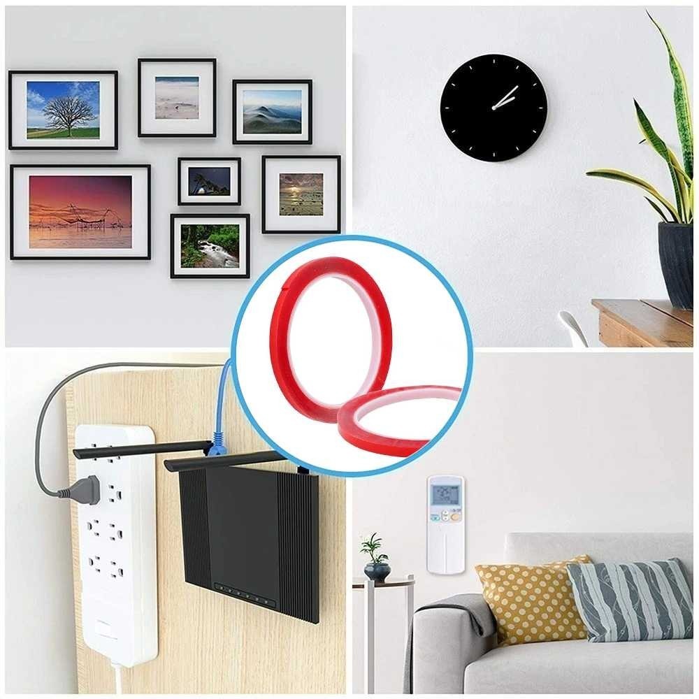 

SYAIFSTR PACK Selotip Double Tape Transparent Acrylic 3M - HL878