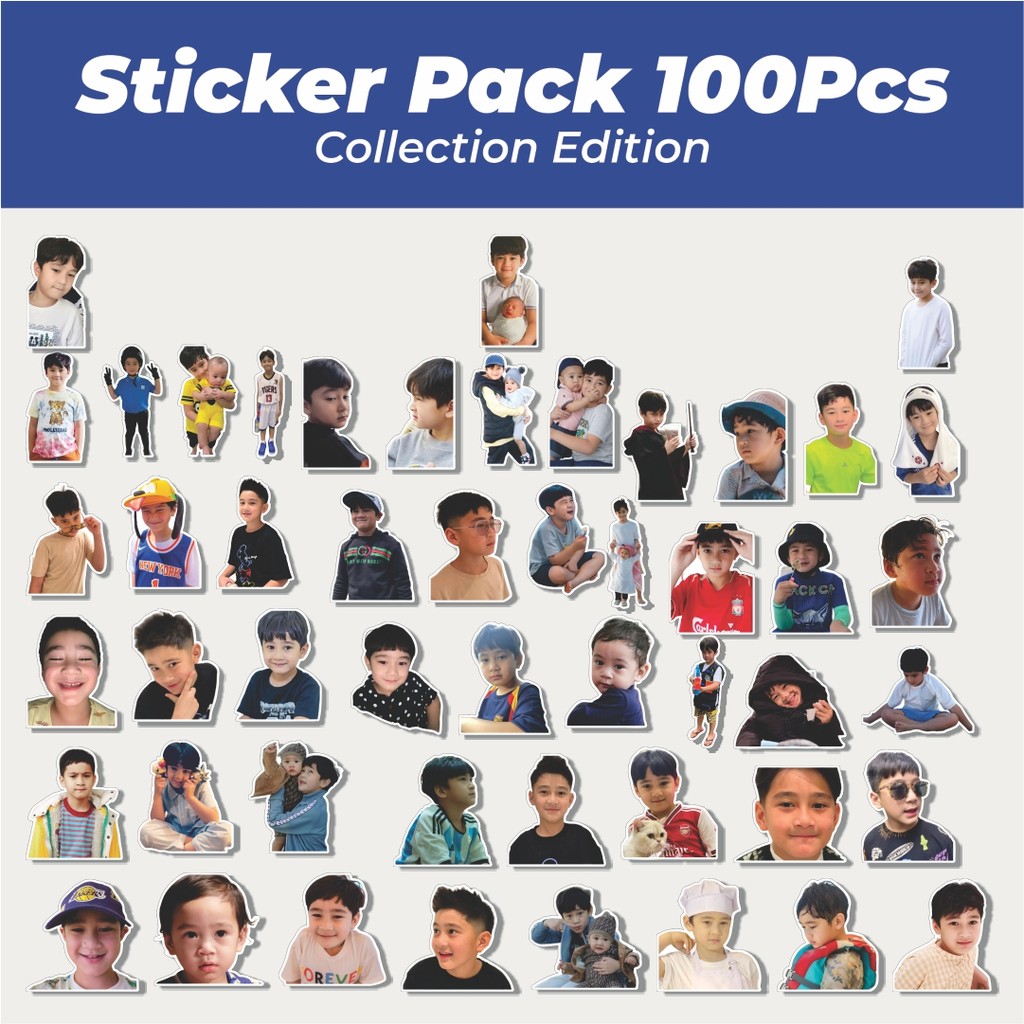 

Hot Stiker Rafathar Malik Ahmad Lucu Anti Air Stikers Berperekat Waterproof Sticker Decal Buat Motor Helm Buku Journal Koper Casing HP Laptop Botol Minum