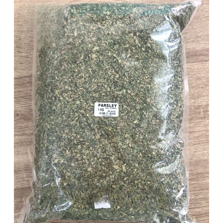

Peterseli Kering 1 kg / Dried Parsley 1 kg / Parsley Kering / Dry Peterseli