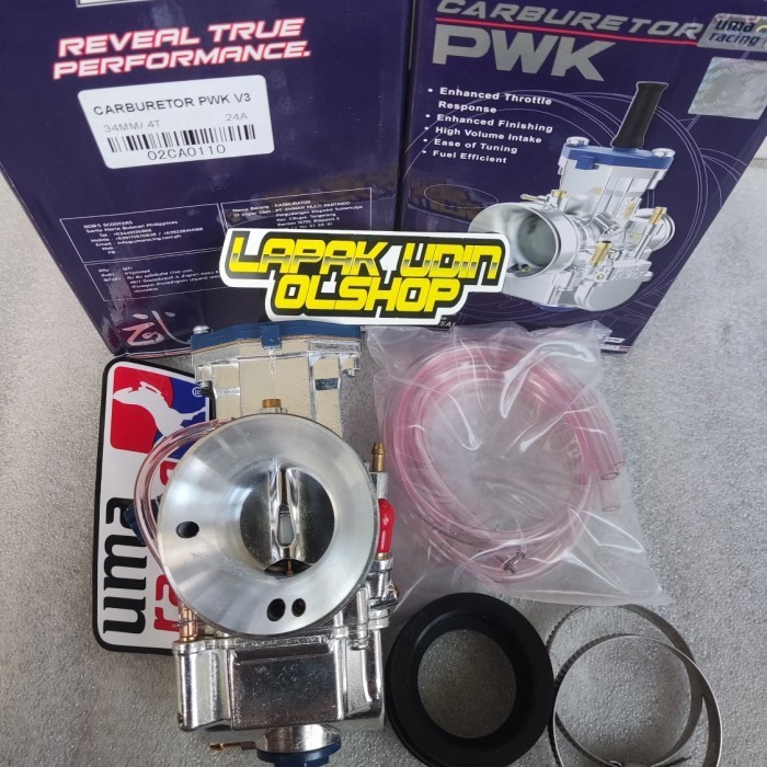 READY KARBU KARBURATOR PWK 34 UMA RACING V3 UNIVERSAL