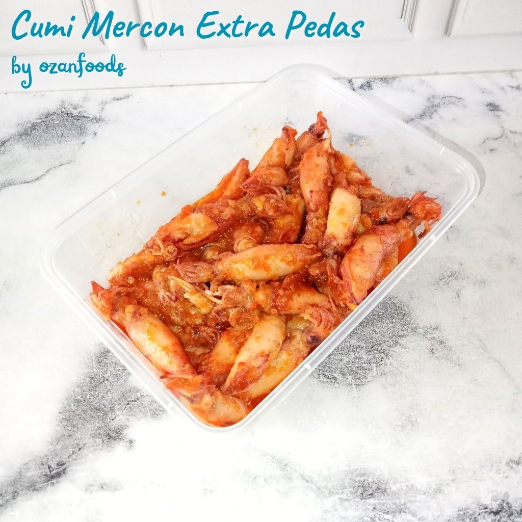 

Cumi Mercon Extra Pedas