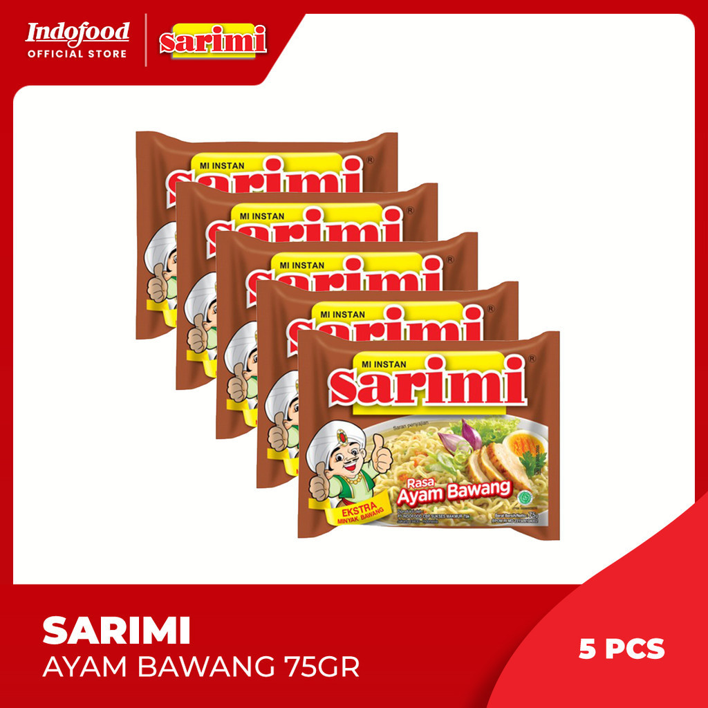 

5 Pcs - Sarimi Ayam Bawang