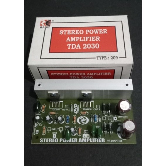 Stereo Power Amplifier TDA 2030